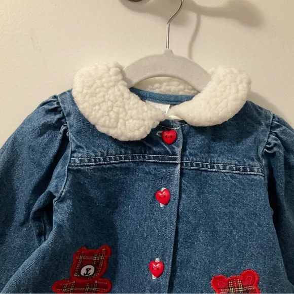 Girls Swing Denim Jacket Toddler Size 24 Months - Picture 3 of 7